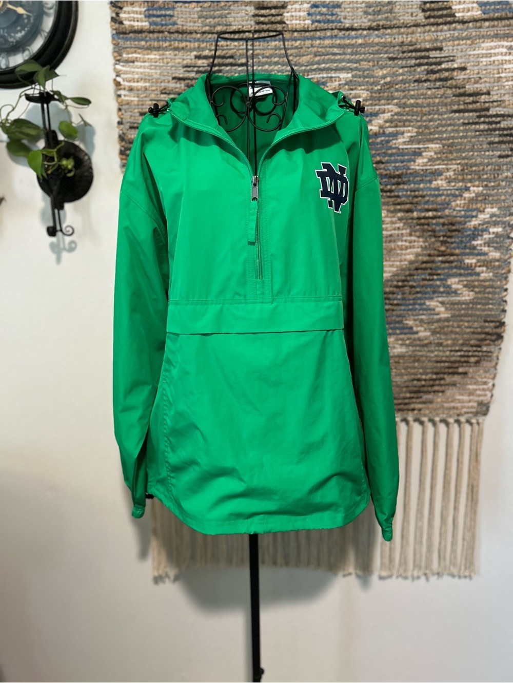 Champion Women's Green Pullover Windbreaker